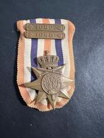 Nederlandse Medaille orde en vrede, Verzamelen, Ophalen of Verzenden, Landmacht, Nederland, Lintje, Medaille of Wings