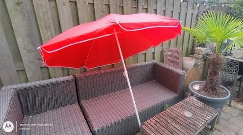 Lichtgewicht strandparasol draagtas korting bij aankoop 2, Tuin en Terras, Parasols, Nieuw, Strandparasol, 1 tot 2 meter, Verstelbaar