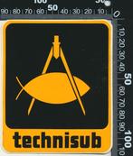 Sticker: Technisub, Verzenden, Zo goed als nieuw, Bedrijf of Vereniging