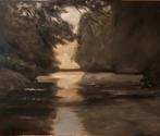 Nijenhuis Heino achterzijde schilderij 50x60, Antiek en Kunst, Kunst | Schilderijen | Klassiek, Ophalen of Verzenden