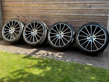 Orig Mercedes-Benz E-klasse AMG 20 inch velgen breedset beschikbaar voor biedingen