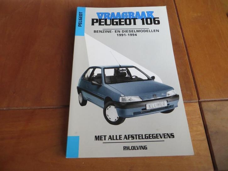 Nieuwe vraagbaak Peugeot 106 benzine, 106 diesel 1991-1994, Auto diversen, Handleidingen en Instructieboekjes, Ophalen of Verzenden