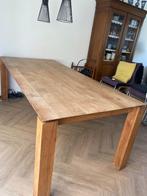 Eettafel, Huis en Inrichting, Tafels | Eettafels, Ophalen, Gebruikt, Eikenhout, 200 cm of meer