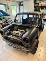 Mini met Honda Vtec 1.6 1989 Zwart (project), Auto's, Mini, Voorwielaandrijving, 125 pk, 4 cilinders, Zwart