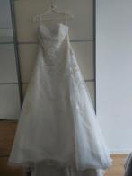 Trouwjurk ivoor kleur maat 36 / 38, Trouwjurk, Overige kleuren, Ophalen of Verzenden, Onbekend