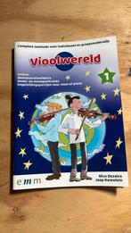 Vioolwereld, Nico Dezaire en Jaap Kastelein, Boeken, Nieuw, Diverse auteurs, Ophalen of Verzenden, Muziek