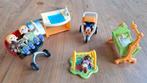 Kindersetje playmobil kinderwagen, wiegje & buggy, Kinderen en Baby's, Ophalen of Verzenden, Zo goed als nieuw