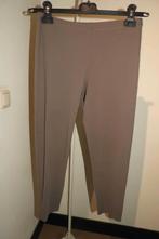 Sarah Pacini travel stof legging lichte bruin tint 38/40, Maat 38/40 (M), Bruin, Verzenden, Sarah Pacini