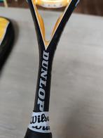 Dunlop Black Max Squash Racket met Hoes, Ophalen of Verzenden, Dunlop, Nvt, Nvt
