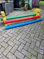 Springsetje Kunststof - Groen, Rood, Blauw, Ophalen, Gebruikt