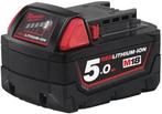 Milwaukee M18 B5 Accu (2 stuks), Doe-het-zelf en Verbouw, Gereedschap | Machine-onderdelen en Toebehoren, Ophalen of Verzenden