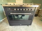Boretti 5-pits gasfornuis met oven, Ophalen, Gebruikt, 60 cm of meer, Grill