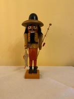 Vintage Duitse notenkraker Visser, kerstdecoratie *Nous deux, Antiek en Kunst, Curiosa en Brocante, Ophalen of Verzenden