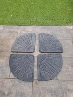 Parasol Tegels - 4 stuks, Tuin en Terras, Ophalen, Minder dan 1 meter, Parasolvoet