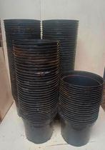 Kweekpotten bloempotten plantenpotten 5 liter, Kunststof, Gebruikt, Rond, Ophalen of Verzenden