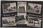 Lichtenvoorde (Gld) Groeten uit 6-vensterkaart 1968., Verzamelen, Ansichtkaarten | Nederland, Verzenden, 1960 tot 1980, Gelopen