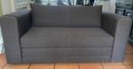 Ikea slaapbank Askeby antraciet, Ophalen, Tweepersoons, Zo goed als nieuw, 120 cm