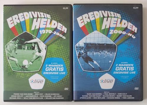 Eredivisie Helden (1970 - 2000 & 2000 - Nu) *2 DVD, Cd's en Dvd's, Dvd's | Sport en Fitness, Documentaire, Voetbal, Alle leeftijden