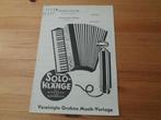 Solo klange - kleine fische / charmanter walzer, Ophalen of Verzenden, Artiest of Componist, Populair, Accordeon