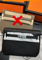 HERMES KELLY DEPECHES EPSOM NU OPHALEN VOORRAAD BLACK, Ophalen of Verzenden, Nieuw, Zwart
