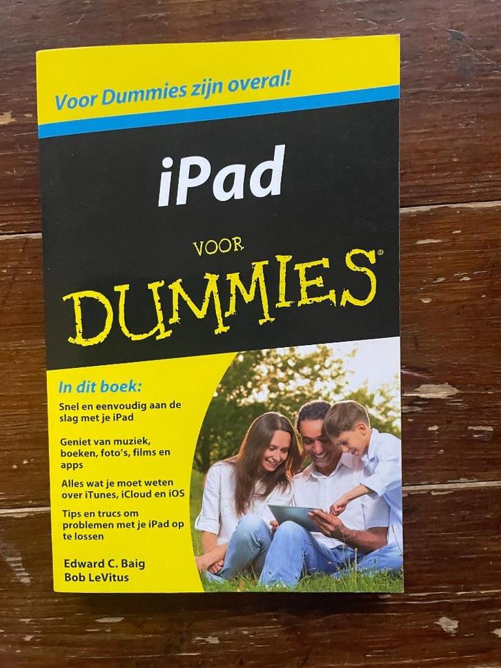 Edward C. Baig ipad voor dummies 2016 nieuw, Boeken, Informatica en Computer, Nieuw, Overige onderwerpen, Ophalen of Verzenden