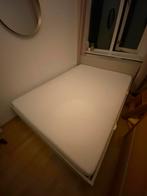 IKEA Bed 140x200 + Abygda Matras - Zo Goed Als Nieuw, Huis en Inrichting, Ophalen, Beige, Tweepersoons, 140 cm