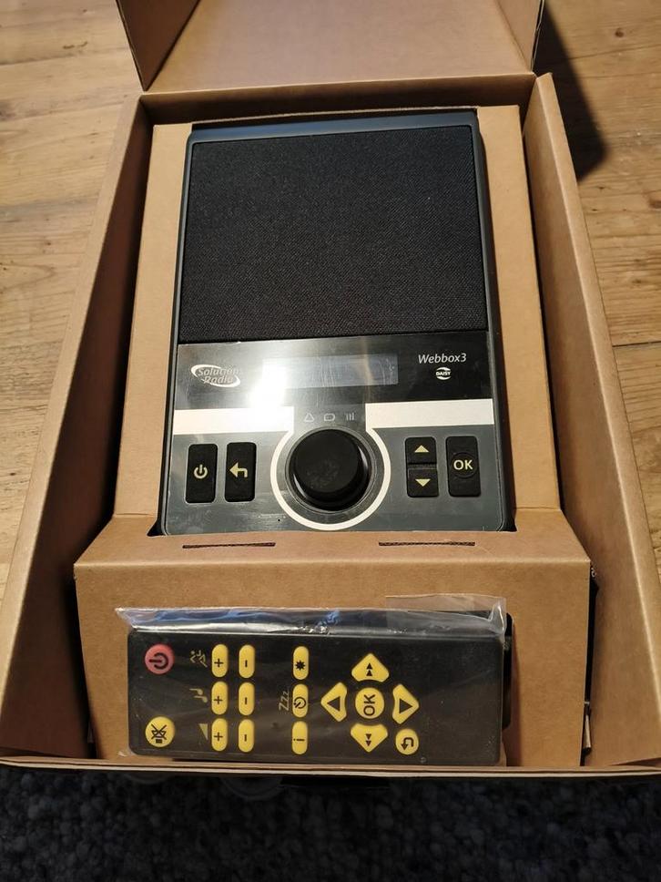 Webbox 3 voor blinden of slechtzienden - Perfecte staat!, Audio, Tv en Foto, Radio's, Zo goed als nieuw, Radio, Ophalen of Verzenden