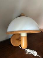 Mooie vintage mushroom steinhauer wandlamp, Huis en Inrichting, Lampen | Wandlampen, Ophalen of Verzenden, Zo goed als nieuw