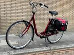Azor SL50 damesfiets, dieprood, Versnellingen, Zo goed als nieuw, 50 tot 53 cm, Ophalen
