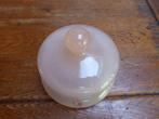 Vintage opaline dekseldoos,  Murano Italie, Antiek en Kunst, Antiek | Glas en Kristal, Ophalen of Verzenden