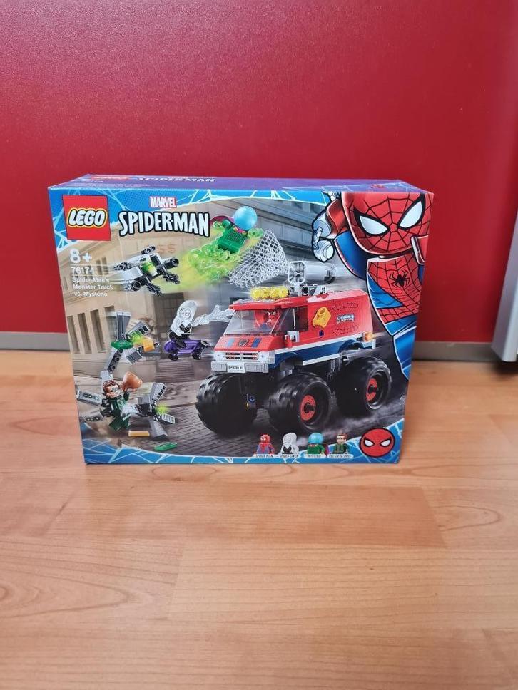 Lego Marvel 76174 Spider Man's Monster Truck vs Mysterio, Kinderen en Baby's, Speelgoed | Duplo en Lego, Nieuw, Lego, Complete set