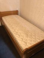 Auping 1-persoons bed verstelbaar + matras, Huis en Inrichting, Slaapkamer | Bedden, 90 cm, Eenpersoons, Bruin, Ophalen of Verzenden