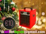 Kerst! Heaters tehuur + evt Party tent 6x3 / statafel etc, Ophalen, Nieuw, Kerst of Sinterklaas
