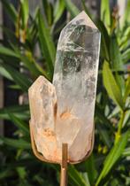 Bergkristal op standaard, Verzamelen, Mineralen en Fossielen, Ophalen of Verzenden