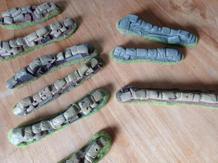Warhammer 40.000 zandzakken, Hobby en Vrije tijd, Wargaming, Zo goed als nieuw, Warhammer, Toebehoren, Ophalen of Verzenden