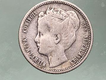 25 Cent 1901, type A, brede hals. beschikbaar voor biedingen