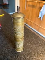 Antieke Turkse Koffiemolen Messing, Antiek en Kunst, Ophalen