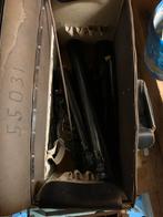 Diverse Vintage leren gereedschapskoffers, Ophalen of Verzenden, Gebruikt