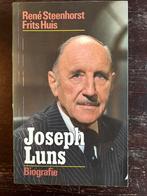 Joseph Luns - Biografie - René Steenhorst, Frits Huis, Ophalen of Verzenden, Zo goed als nieuw