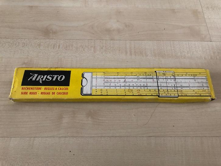 Aristo Scholar Rekenliniaal Handleiding, Antiek en Kunst, Antiek | Gereedschap en Instrumenten, Ophalen of Verzenden