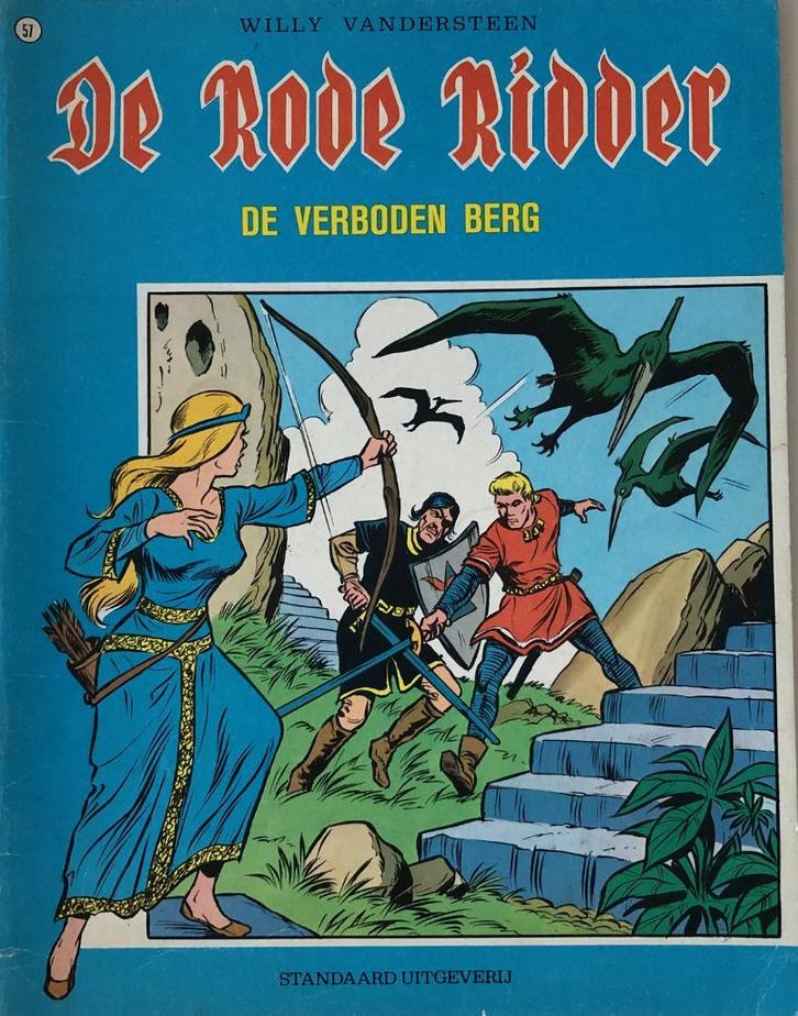 De Rode Ridder 57 - De verboden berg (herdruk 1980), Boeken, Stripboeken, Zo goed als nieuw, Ophalen