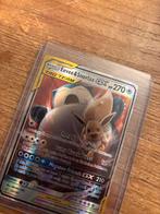 Eevee & Snorlax GX - Zeldzame Pokémonkaart, Ophalen of Verzenden, Gebruikt, Losse kaart