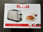 Tefal Ultra Mini Broodrooster - Compact!, Witgoed en Apparatuur, Broodroosters, Ophalen of Verzenden, Zo goed als nieuw, Uitneembare kruimellade