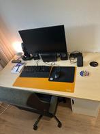 Compleet bureau inclusief bureaustoel, Ophalen, Gebruikt, Bureau