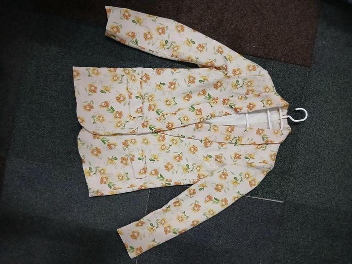 blazer, Kleding | Dames, Jasjes, Kostuums en Pakken, Zo goed als nieuw, Jasje, Maat 36 (S), Beige, Ophalen of Verzenden