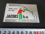 sticker wanssum dakdekkersbedrijf jacobs bv stayerhofweg, Ophalen, Zo goed als nieuw, Bedrijf of Vereniging