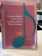 Edward Grieg Lyric Pieces, Ophalen of Verzenden, Gebruikt, Les of Cursus, Klassiek