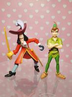 Disney Bullyland Kapitein Haak & Peter Pan Figuren, Ophalen of Verzenden, Peter Pan of Pinokkio, Gebruikt, Beeldje of Figuurtje