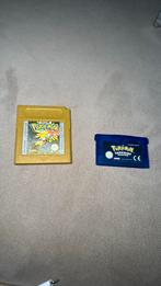 Pokemon gold en pokemon sapphire, 1 speler, Ophalen of Verzenden, Zo goed als nieuw, Vanaf 18 jaar