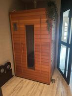 Mooie sauna te koop afmeteing D 100 B 110 H 190, Sport en Fitness, Sauna, Ophalen of Verzenden, Gebruikt